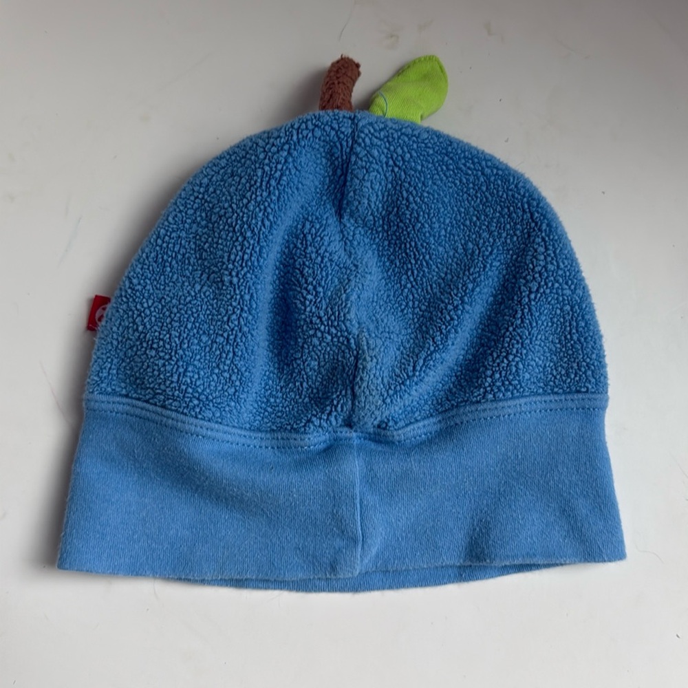 Zutano blueberry fleece hat 12 months